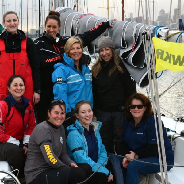 Hobart women sailors fight on at AWKR