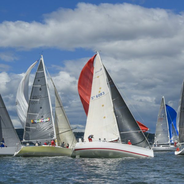 Classic yachts winners on River Derwent