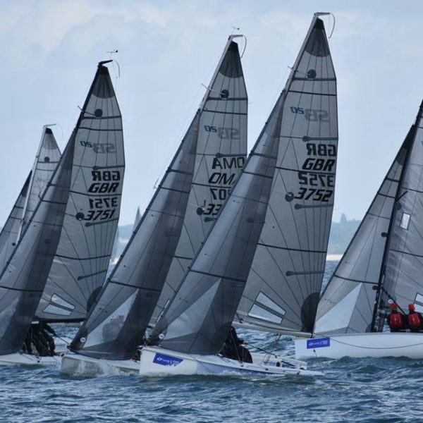 Tasmanians in SB20 Worlds at Cowes