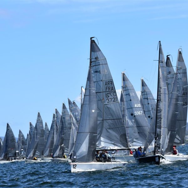 Down to the wire in SB20 Worlds on the Derwent