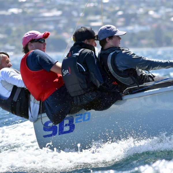Paul Burnell sets pace in SB20 mid-winters
