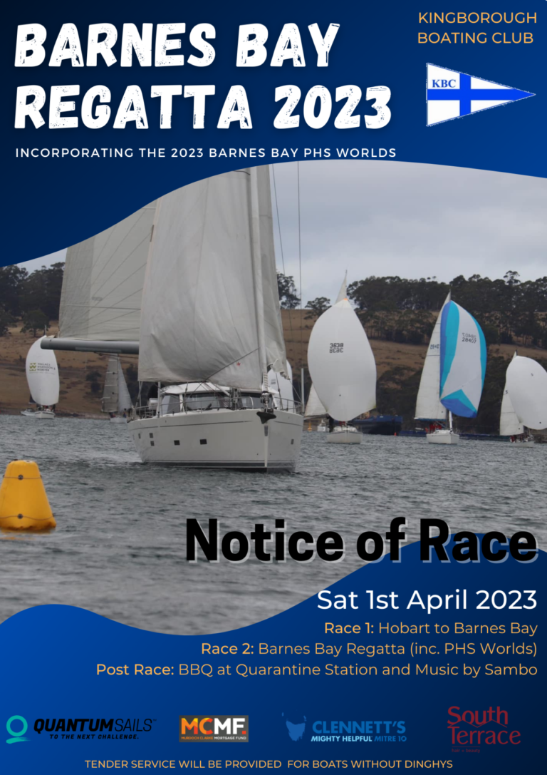 2023 BARNES BAY REGATTA | Derwent Sailing Squadron