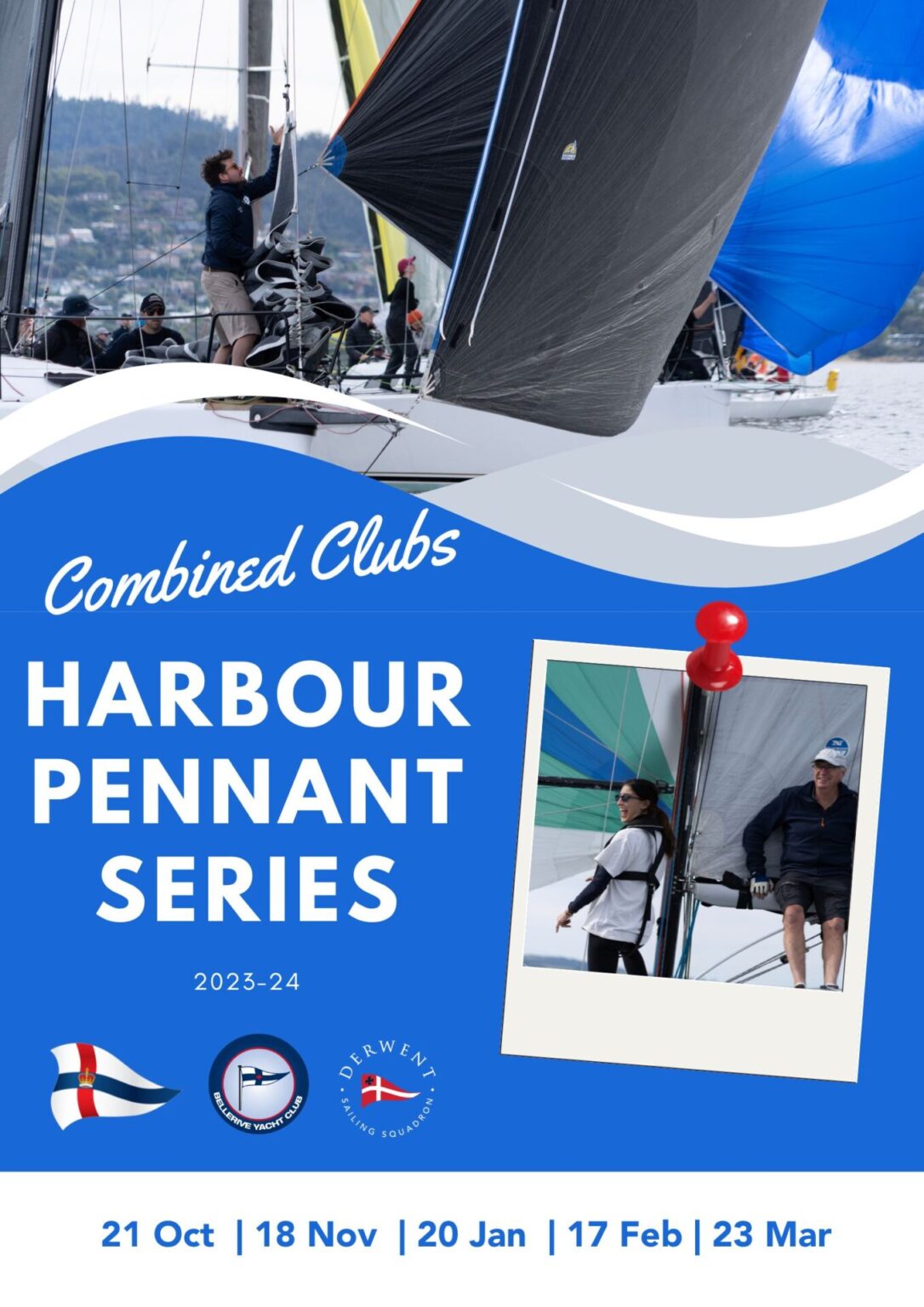 202324 Combined Clubs Harbour Pennant Series Derwent Sailing Squadron