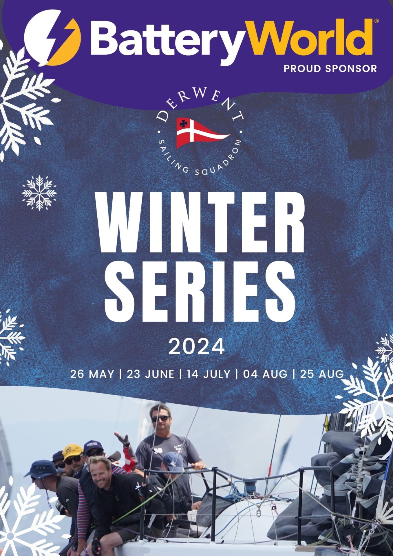 2024 DSS Winter Series Derwent Sailing Squadron   2024 Winter Series Poster 