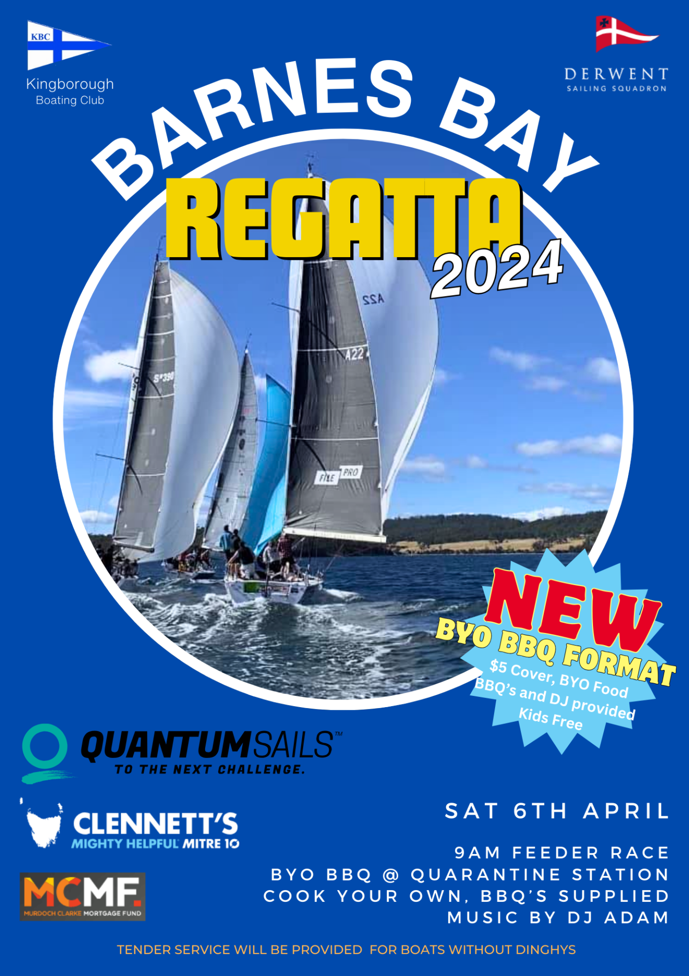 2024 BARNES BAY REGATTA Derwent Sailing Squadron